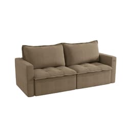 Sofá 3 Lugares Retrátil e Reclinável Trevo Bouclé Fendi