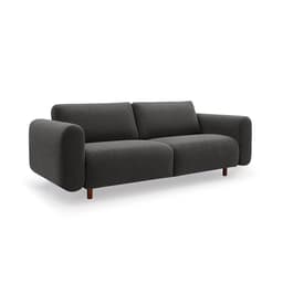 Sofá 3 Lugares Vicenzo Linho Cinza 180 cm