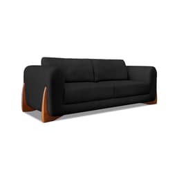 Sofá 3 Lugares Yves Bouclé Preto 230 cm