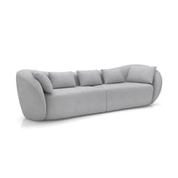 Sofá 5 Lugares Dubai Itacaré Cinza 292 cm