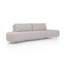 Sofá 5 Lugares Xangai Itacaré Cinza 320 cm