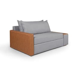 Sofá-Cama Casal 2 Lugares com Baú Lateral Panamá Linho Grafite