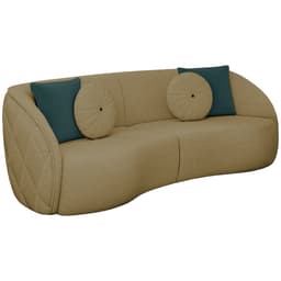 Sofa 3 Lugares 240 cm Passion Linho TCE 1025 Moll