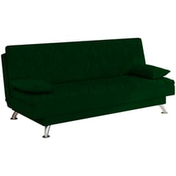 Sofa Cama 3 Lugares 193 cm Eva Veludo SL 947 Moll
