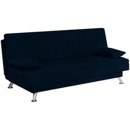 Sofa Cama 3 Lugares 193 cm Eva Veludo SL 948 Moll
