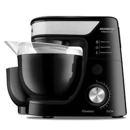 Batedeira Planetária Premium 700w 4,5l Preto Mondial 110V