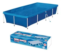 Piscina Retangular 3000 Litros Estruturada Mor Cor Azul