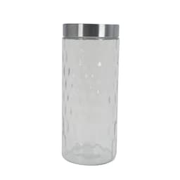 Pote de Vidro com Tampa de Inox Mozacada 2,2L Natural