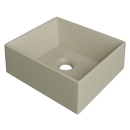 Cuba Pia de Apoio Para Banheiro Retangular 30cm Joy C08 Bege - Mpozenato