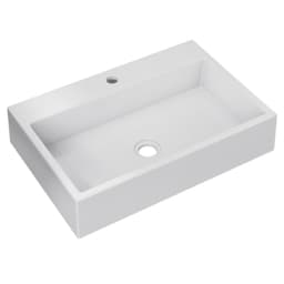 Cuba Pia de Apoio Para Banheiro Retangular 55cm Ivy C08 Branco - Mpozenato