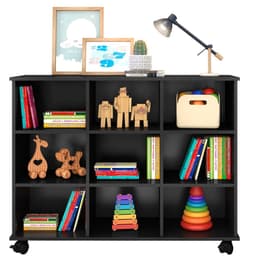 Nicho Organizador Multifuncional Multifuncional com Rodízios Toys Q01 Preto - Mpozenato