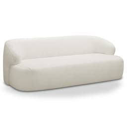 Sofá 3 Lugares Sala Orgânico 180cm Donk L08 Boucle Off White - Mpozenato