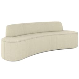 Sofá 4 Lugares para Sala de Estar Living 230cm Koane D06 Linho Creme - Mpozenato