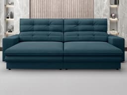 Sofá Pegasus 2,50m Assento Retrátil e Reclinável Velosuede Royal - NETSOFAS