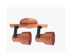 Spot Lumina Para Trilho Cobre 2L Aluminio - Nacional Iluminação