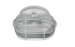 Tartaruga Branco Com Ferro E Vidro 1 Lamp - Nacional Iluminação
