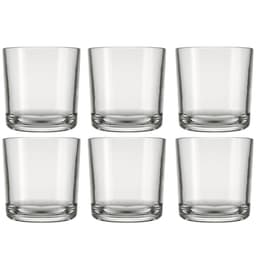 Jogo de 6 Copos de Vidro para Whisky Bar Rocks 265ml Nadir Figueiredo