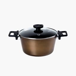 Caçarola 20cm/2,2L - Indução com Revestimento Cerâmico - Reverse - Neoflam - Cor Ouro Velho