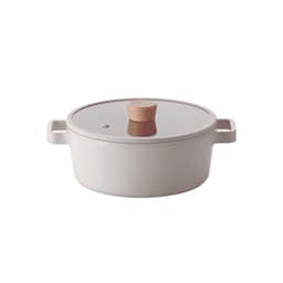 Caçarola 22cm/2,6L - Indução com Revestimento Cerâmico - FIKA - Neoflam - Cor Pérola