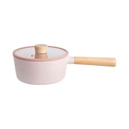 Panela 18cm/1,6L - Indução com Revestimento Cerâmico - FIKA - Neoflam - Cor Rosa