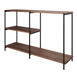 Aparador Artesania Preto e Carvalho 120 cm