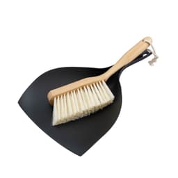 Kit de Escova com Pá para Limpeza Oikos Preto