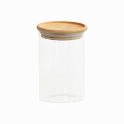 Pote de Vidro Empilhavél Oikos 600ml Natural