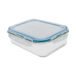 Pote de Vidro com Tampa Transparente Oikos 2,26L Natural