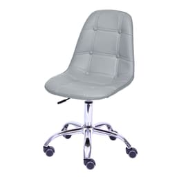 Cadeira de Escritório Secretária DKR Eames Botonê Cinza