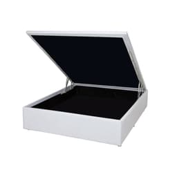 Base para Cama Box Casal Physical com Baú (39x138x188) Branca