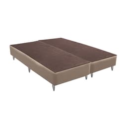 Base para Cama Box Queen Linen (30x158x198) Bege