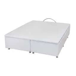 Base para Cama Box Queen Physical com Baú (39x158x198) Branca