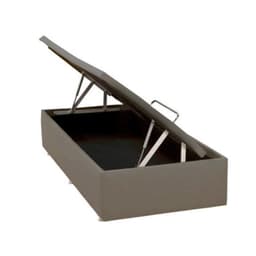 Base para Cama Box Solteiro Physical l com Baú (39x88x188) Bege