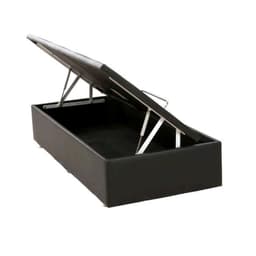 Base para Cama Box Solteiro Physical ll com Baú (39x88x188) Preta
