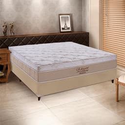 Colchão King Molas Nanolastic Elegant (27x193x203) Bege