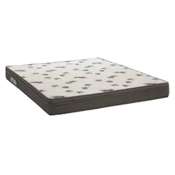Colchão Ligth Casal Espuma D45 (138x188x20) Cinza