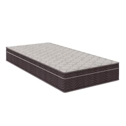 Colchão Solteiro Airtech D28 Ortopillow (28X88X188) Marrom e Branco
