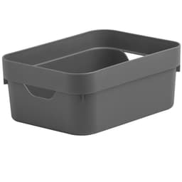 Caixa Organizadora Cesto Organizador 2 Litros Para Closet Brinquedos Chumbo