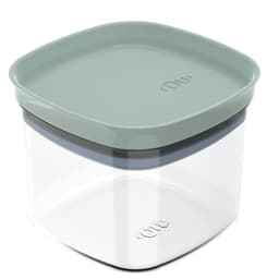 Pote Hermético 450ml Plástico Vedação Hermética Em Silicone Verde Menta