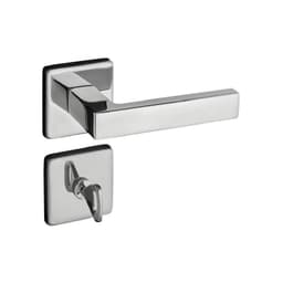 Fechadura Concept 409 WC Quadrada Zamac Cromada - Pado