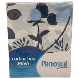 Cortina Box para Chuveiro Peva 180x180cm Arabesco