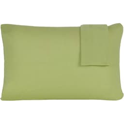 Jogo de Fronhas Serena Malha 100% Algodão 50x70cm Verde