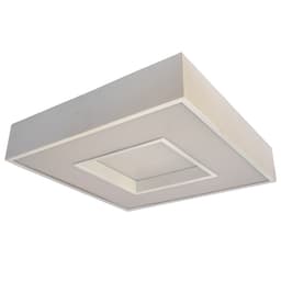 Plafon Sobrepor Quadrado Branco Fosco 40cm 4054