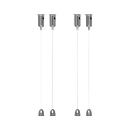 Kit Suspensão Pix Para Fixação Luminária Painel Led Sobrepor