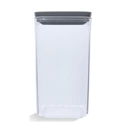 Pote Hermético Cristal Plasvale Porta Mantimentos 1,5L Condimentos Transparente