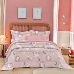 Edredom Solteiro Estampado Atlantix 150x220cm 100% Algodão Encanto