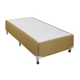 Base para Cama Box Solteiro Vicenza (20x88x188) Bege