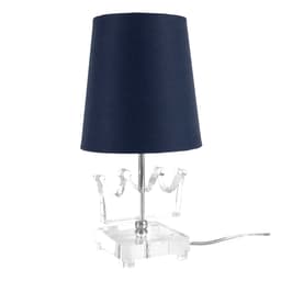 Abajur Acrílico Coroa Quarto Bebê Infantil Unissex