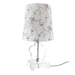 Abajur Acrílico Florzinha Quarto Bebê Infantil Menina