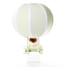 Abajur Balãozinho Verde Quarto Bebê Infantil - Bivolt